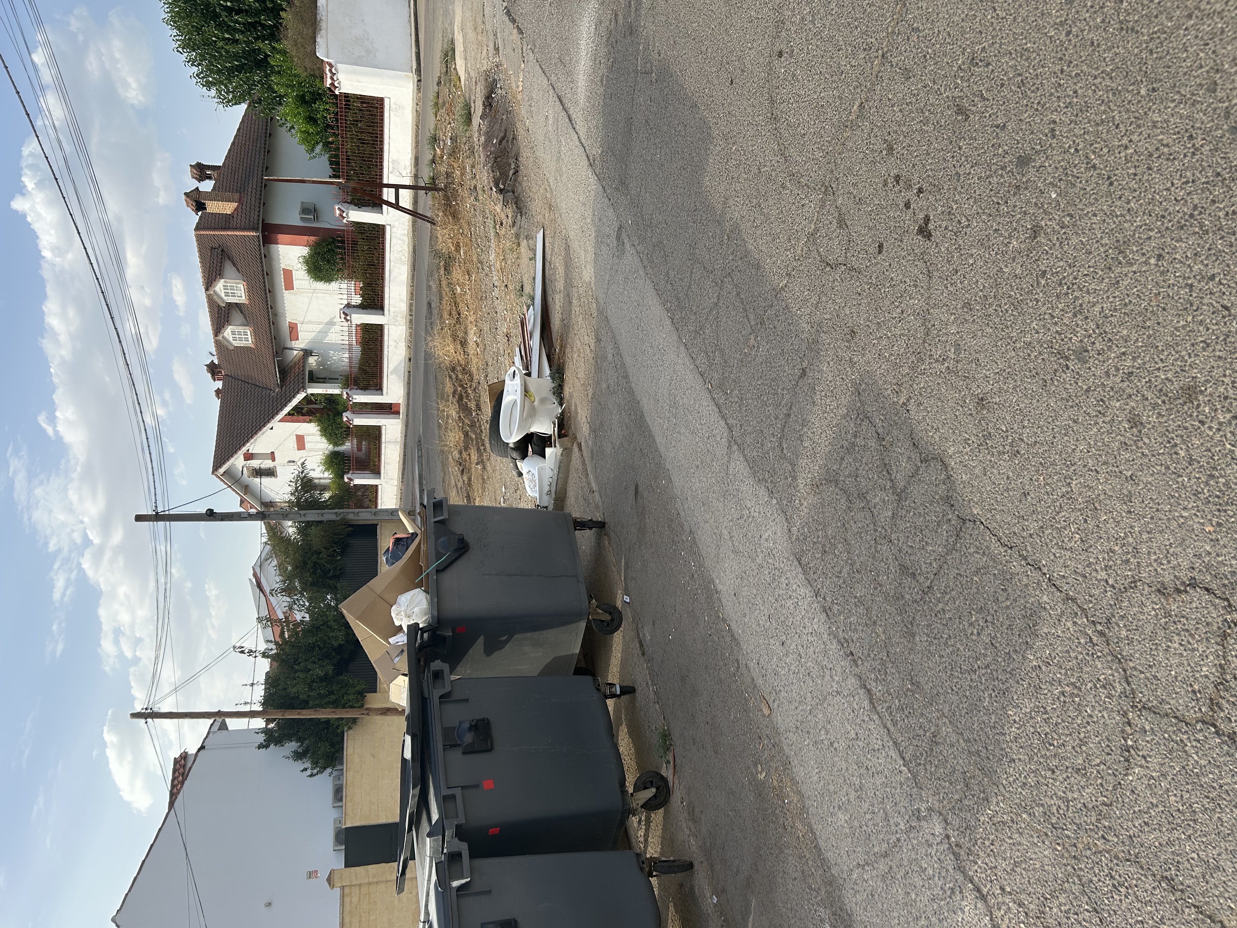 La calle Andrés Chastel, convertida en un vertedero improvisado: vecinos denuncian semanas de basura, enseres y roedores
