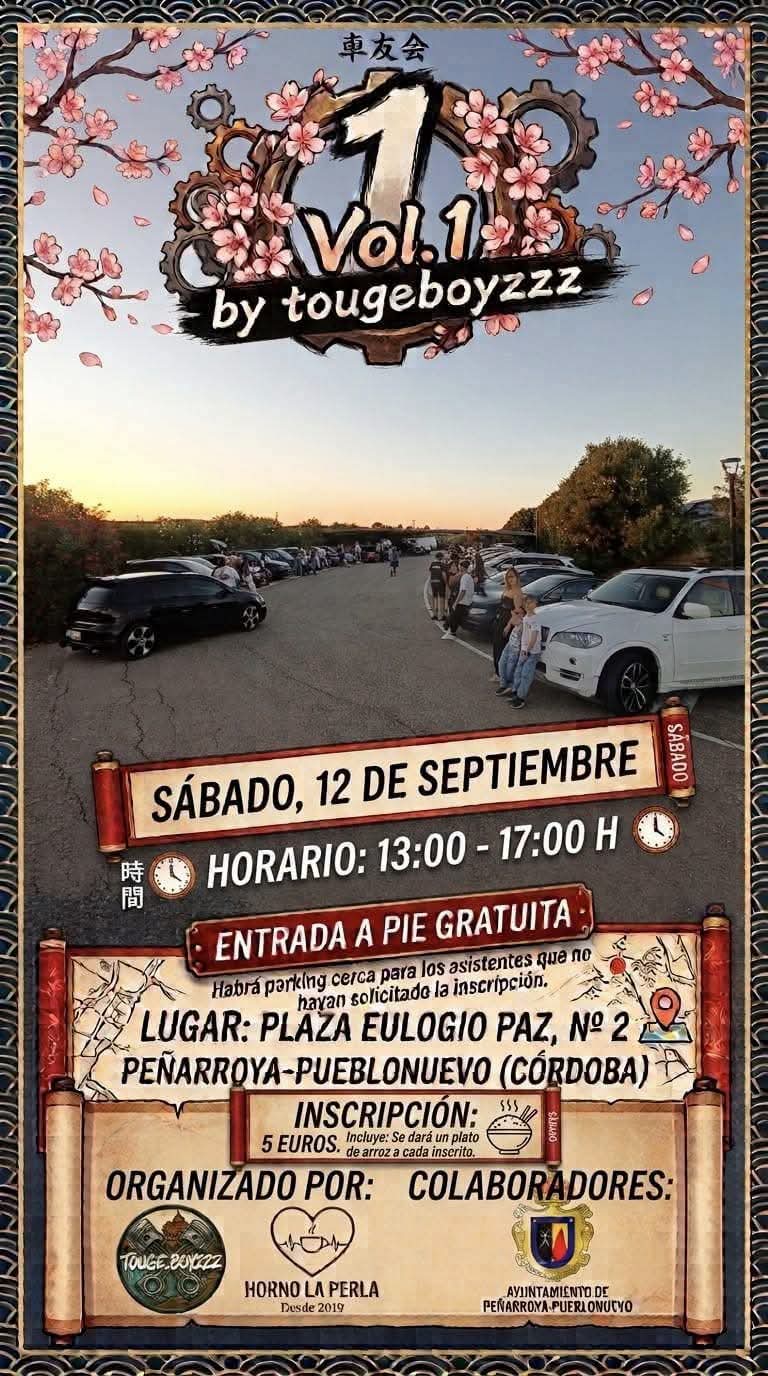 Peñarroya-Pueblonuevo se prepara para la primera gran cita de Tougeboyzzz con los aficionados al motor