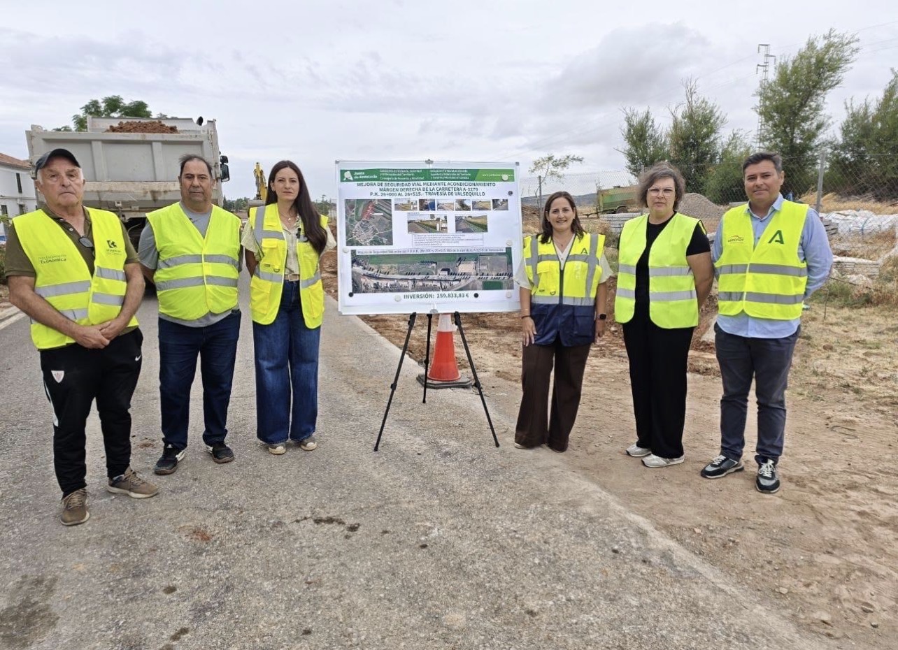Valsequillo gana seguridad en uno de sus principales accesos: nueva senda peatonal y 260.000 euros de inversión